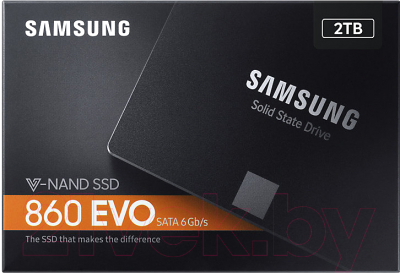 SSD диск Samsung 860 Evo 2TB (MZ-76E2T0BW)