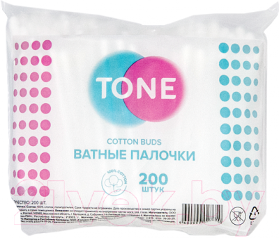 Ватные палочки TONE 200шт