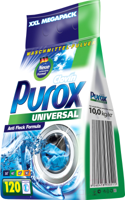 Стиральный порошок Purox Universal универсальный (10кг)