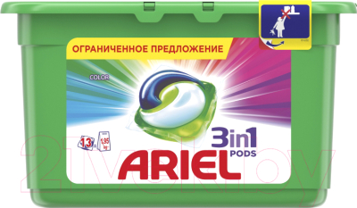 Капсулы для стирки Ariel Liquid Capsules Color (13x27г)