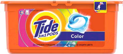 Капсулы для стирки Tide Color (30x24.8г)