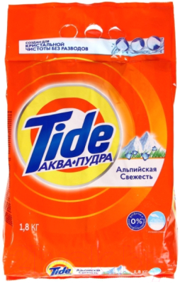 

Стиральный порошок Tide, Альпийская свежесть