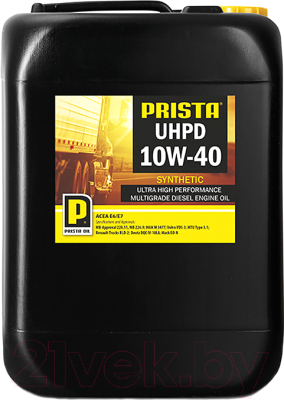 Моторное масло Prista UHPD 10W40 / P060253 (20л)