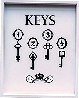 Ключница настенная Grifeldecor Keys / BZ172-4W41 - 
