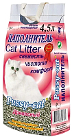 Наполнитель для туалета Pussy-cat Древесный (4.5л/2.8кг) - 