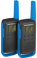 Комплект раций Motorola Talkabout T62 (синий) - 
