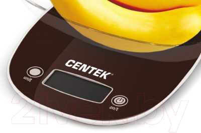 Кухонные весы Centek CT-2456 (шоколад)