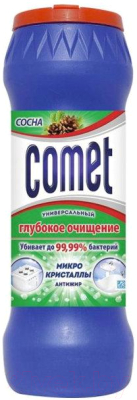 Универсальное чистящее средство Comet Сосна с хлоринолом в банке (475г)