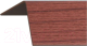 Уголок отделочный Rico Moulding 140 Вишня Виньола с тиснением (20x20x2700) - 