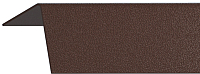 Уголок отделочный Rico Moulding 104 Шоколад с тиснением (30x30x2700) - 
