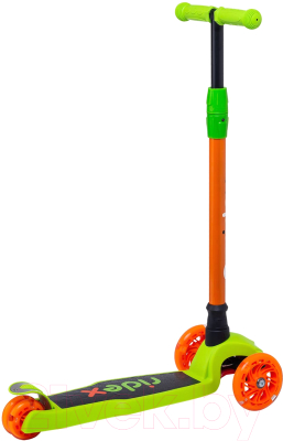 Самокат детский Ridex Chip (оранжевый/зеленый)