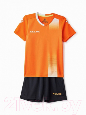 Футбольная форма Kelme S/S Football Set Kid / 3883020-910 (130, оранжевый)