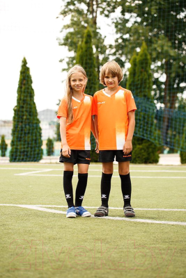 Футбольная форма Kelme S/S Football Set Kid / 3883020-910 (р.140, оранжевый)