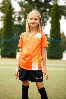 Футбольная форма Kelme S/S Football Set Kid / 3883020-910 (р.140, оранжевый)