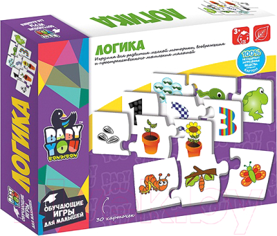 

Развивающая игра Bondibon, Пазл. Логика / ВВ3931