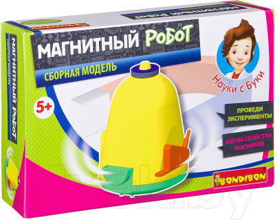 

Набор для опытов Bondibon, Французские опыты. Магнитный робот / ВВ2592