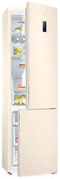 Холодильник с морозильником Samsung RB37A5290EL/WT