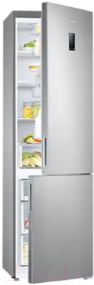 Холодильник с морозильником Samsung RB37A52N0SA/WT