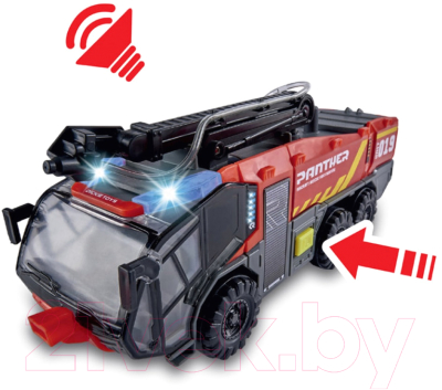 Фургон игрушечный Dickie Противопожарная служба аэропорта / 203714012038