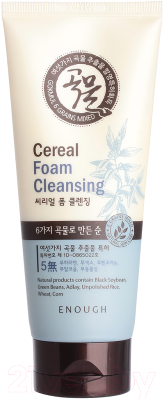 Пенка для умывания Enough 6 Mixed Cereal Foam Cleanser с экстрактом злаков (180мл)