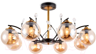

Люстра Ambrella, TR9076/8 BK/TI