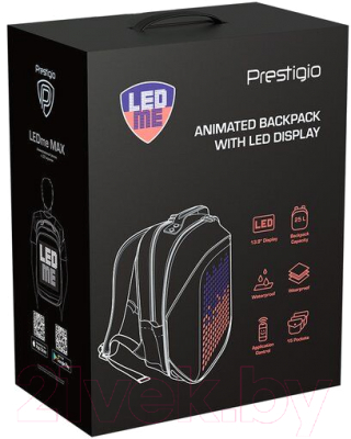 Рюкзак Prestigio LEDme PBLED125BK (черный)