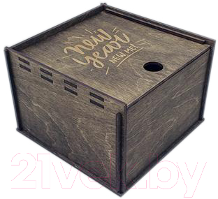 Коробка подарочная Woodary 2903 (10x10x5см)