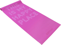 Коврик для йоги и фитнеса Espado ES2124-2 PVC (розовый/фуксия) - 