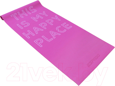Коврик для йоги и фитнеса Espado ES2124-2 PVC (розовый/фуксия)