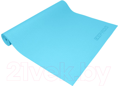 Коврик для йоги и фитнеса Espado ES2122 PVC (голубой)