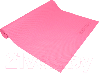 Коврик для йоги и фитнеса Espado ES2122 PVC (розовый)