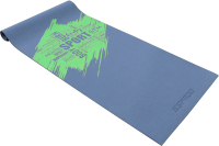 Коврик для йоги и фитнеса Espado ES2125-2 PVC (серый/зеленый) - 