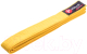 Пояс для кимоно RuscoSport 240см (желтый) - 