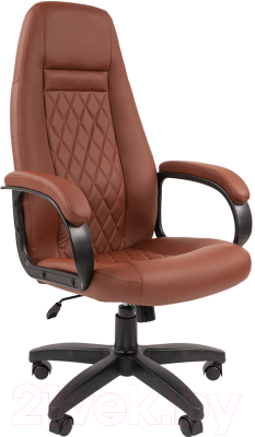 Кресло офисное Chairman 950 LT (экопремиум коричневый)