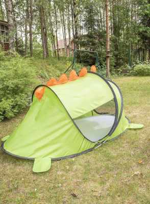 Детская игровая палатка Фея Порядка Динозаврик / CT-090 (зеленый)