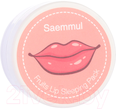 Маска для губ The Saem Saemmul Fruits Lip Sleeping Pack фруктовая ночная (9г)
