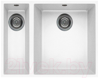 

Мойка кухонная Elleci, Quadra Undermount 150 White K96 / LKQ15096BSO
