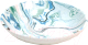 Миска для животных Tarhong Marble Swirl / TCT3052CSMS (мрамор цветной) - 