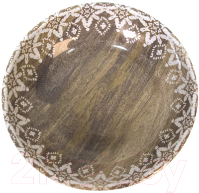 Миска для животных Tarhong Moroccan Wood / TCT3052CSOT (древесная с рисунком)