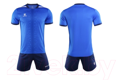Футбольная форма Kelme Short Sleeve Football Uniform / 3801098-400 (L, синий)