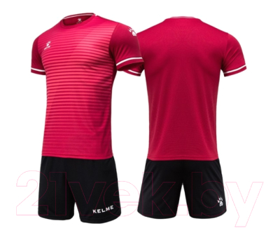 Футбольная форма Kelme Short Sleeve Football Uniform / 3801169-691 (2XL, красный)