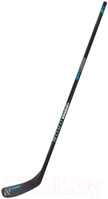 Клюшка хоккейная Nordway QRVKKPT0R4 / A21ENDHS003-99 (R, черный)
