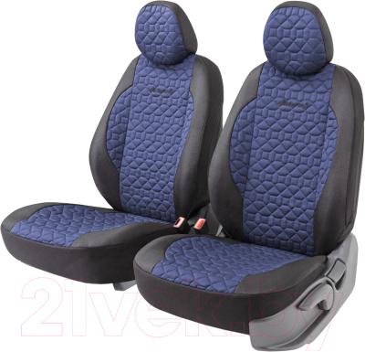 Комплект чехлов для сидений Autoprofi Soft SFT-0405 BK/D.BL