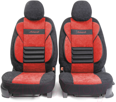 Комплект чехлов для сидений Autoprofi Comfort Combo CMB-0405 BK/RD