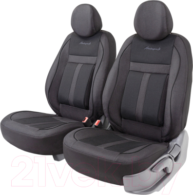 Комплект чехлов для сидений Autoprofi Cushion Comfort CUS-0405 BK/BK