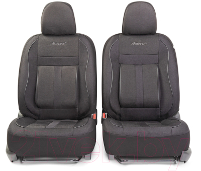 Комплект чехлов для сидений Autoprofi Cushion Comfort CUS-0405 BK/BK