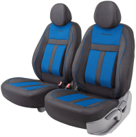 Комплект чехлов для сидений Autoprofi Cushion Comfort CUS-0405 BK/BL - 