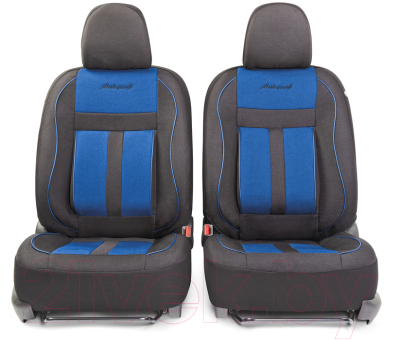 Комплект чехлов для сидений Autoprofi Cushion Comfort CUS-0405 BK/BL