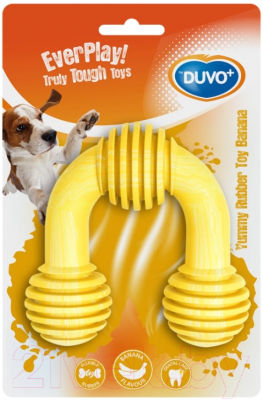 Игрушка для собак Duvo Plus Подкова / 11753/DV (желтый)
