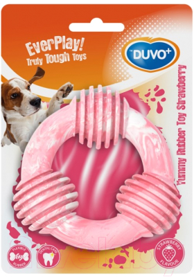 Игрушка для собак Duvo Plus Кольцо / 11751/DV (розовый)